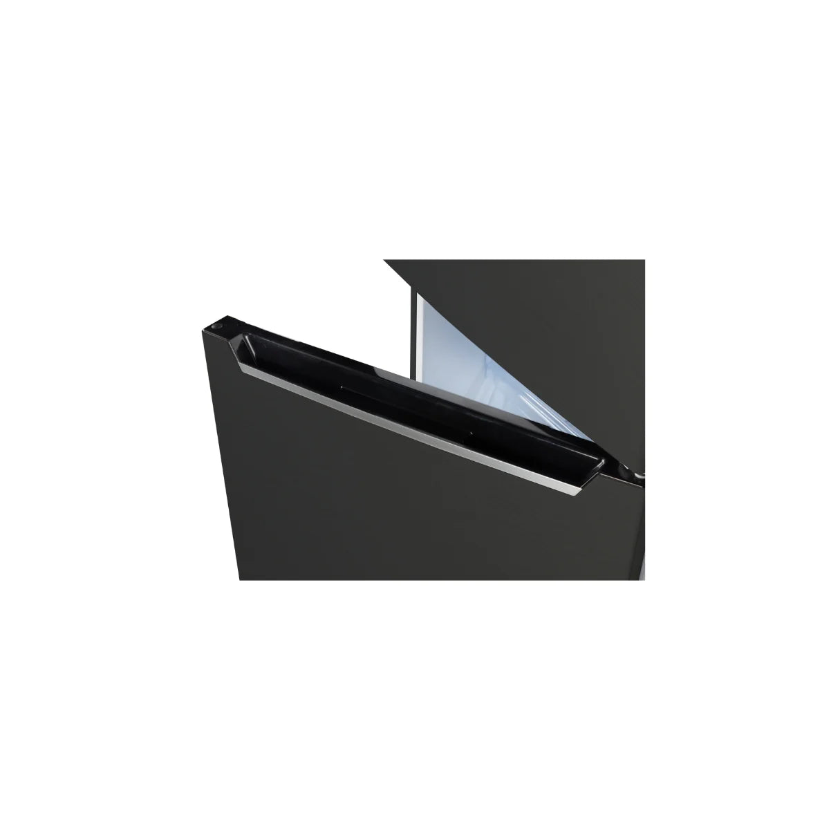 Chiq Black 255L top mount fridge