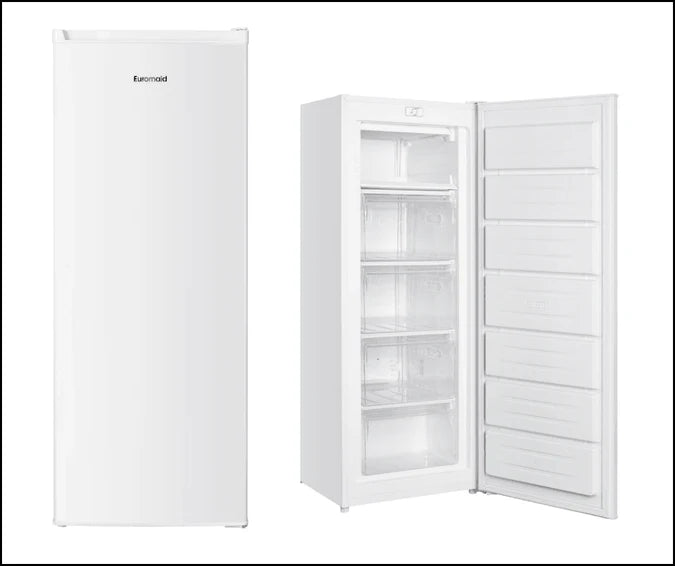 Euromaid EUFR168W 168L Upright freezer White
